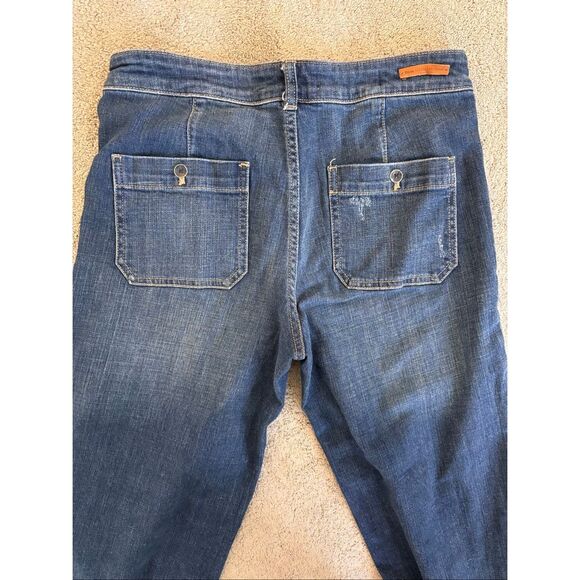 NWOT Anthropologie Pilcro Melanie wide leg crop Jean, Sz 29, $148 E17 - Picture 6 of 7